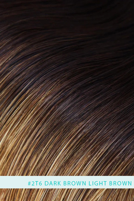 Topper de Cabello Humano Remy con Base de Seda Flavia-B1