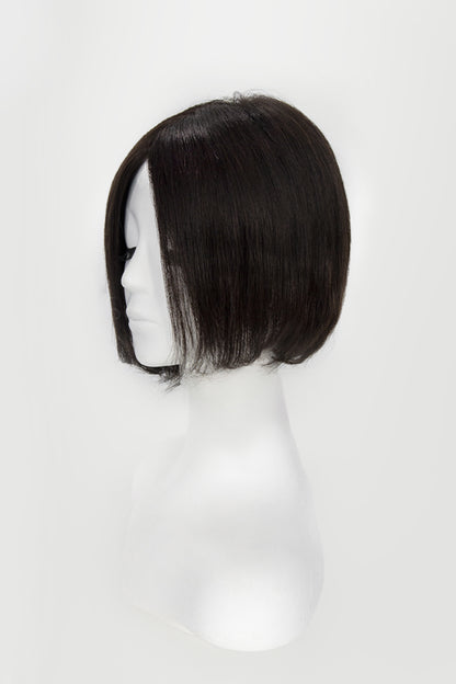 Luna Peluca Bob de Cabello Humano con Encaje Completo Sin Pegamento, Color y Estilo Personalizables