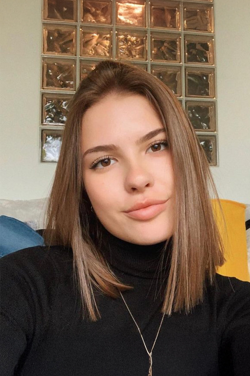 Magic Pixie Topper Light Auburn Brown 