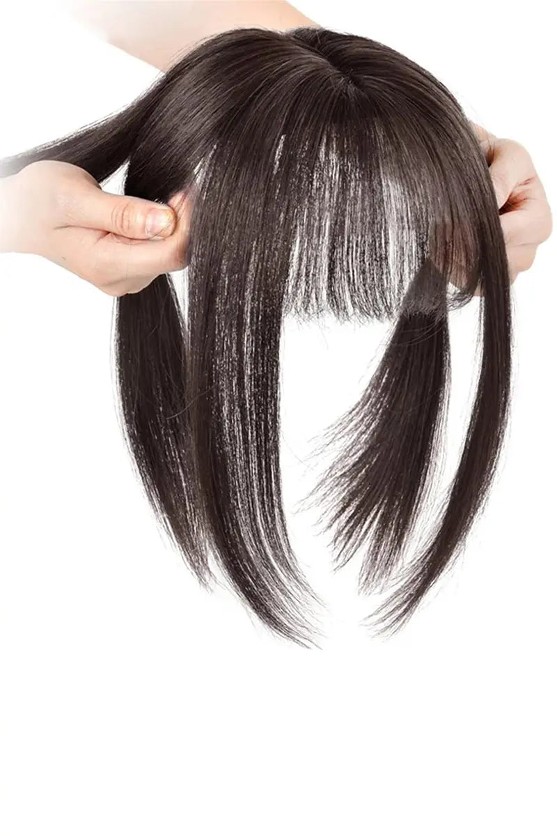 Topper de Cabello Humano Remy con Base de Seda Flavia-B1