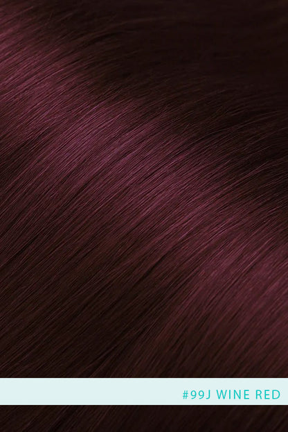 Topper de cabello humano Remy con seda Flavia-B1