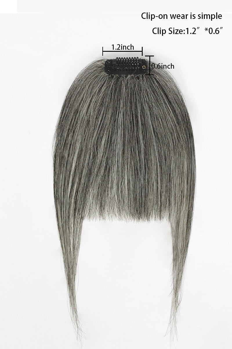 Flequillo de Cabello Humano Hecho a Mano Annie