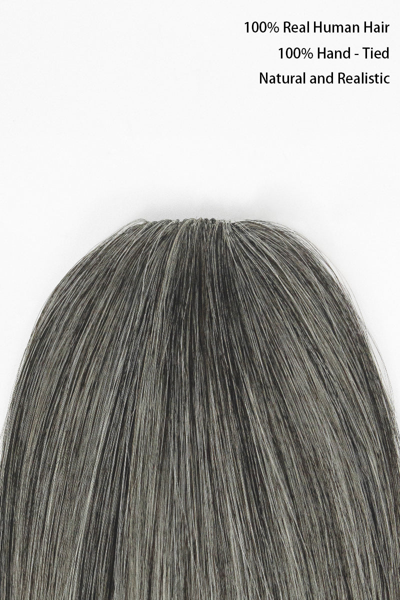 Flequillo de Cabello Humano Hecho a Mano Annie