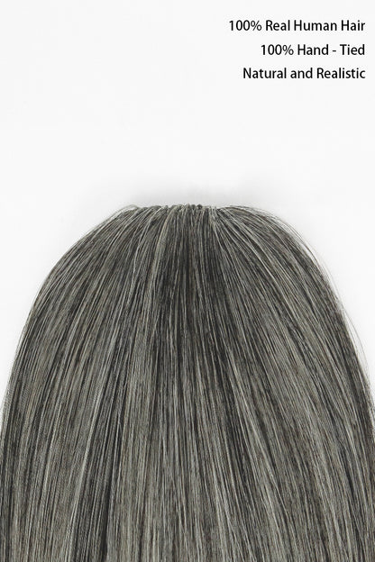 Flequillo de Cabello Humano Hecho a Mano Annie