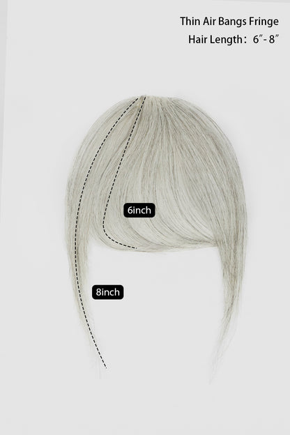 Annie Handmade Human Hair Bangs
