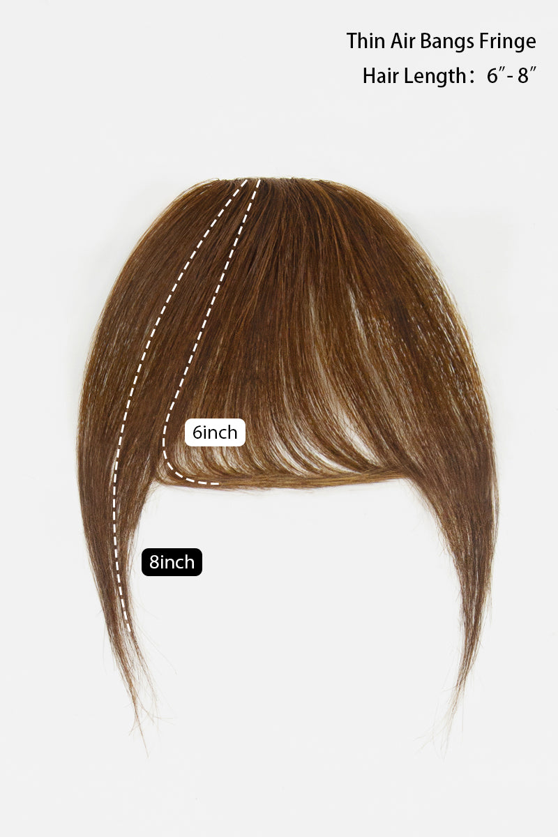 Annie Handmade Human Hair Bangs