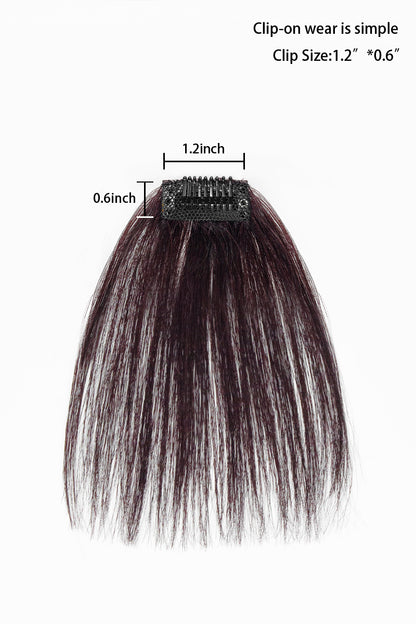 Annie Handmade Human Hair Bangs – No Temple