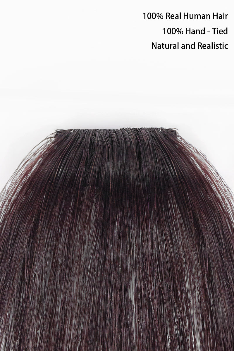 Annie Handmade Human Hair Bangs – No Temple