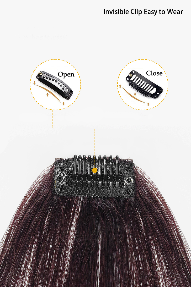Annie Handmade Human Hair Bangs – No Temple