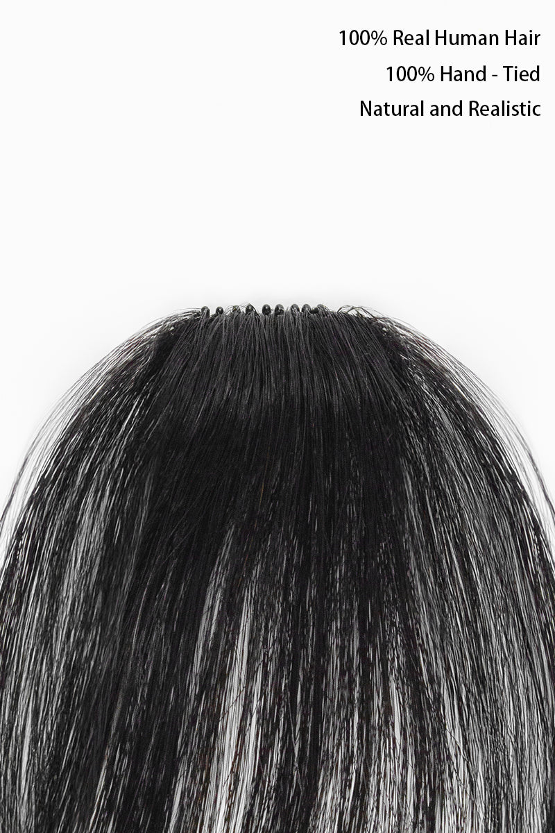 Annie Handmade Human Hair Bangs – No Temple
