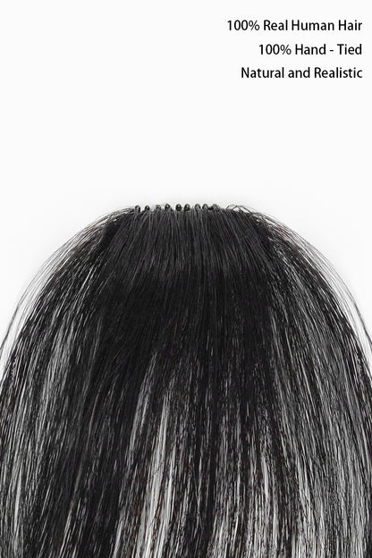 Annie Handmade Human Hair Bangs – No Temple
