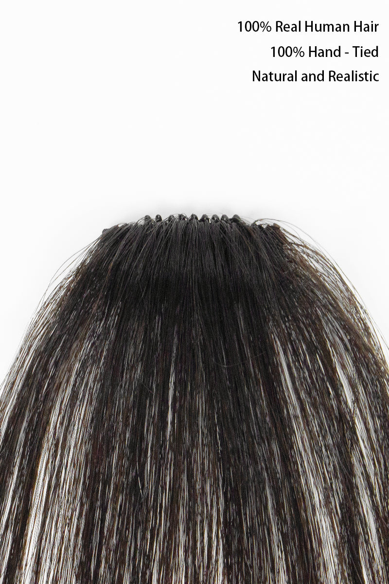 Annie Handmade Human Hair Bangs – No Temple