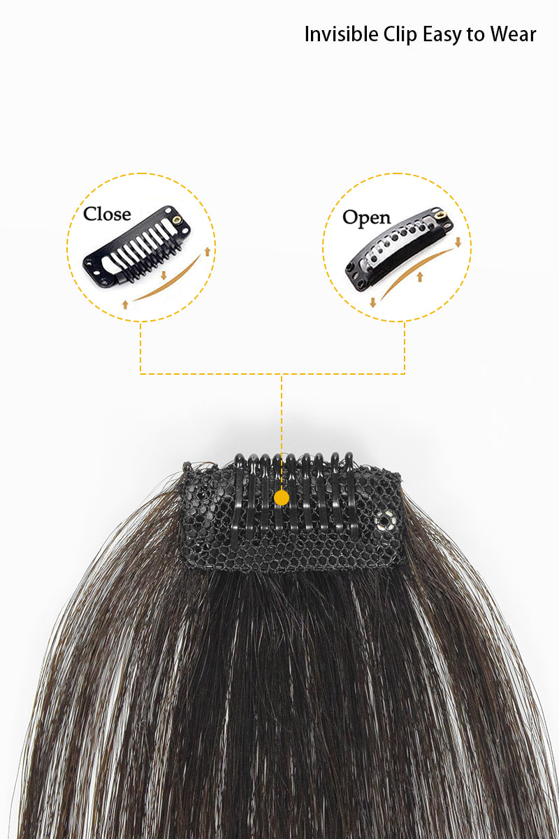 Annie Handmade Human Hair Bangs – No Temple