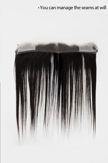 Seully Hair Hairline Topper: Breathable Lace|Halo Wire|Natural Look Natural Black 