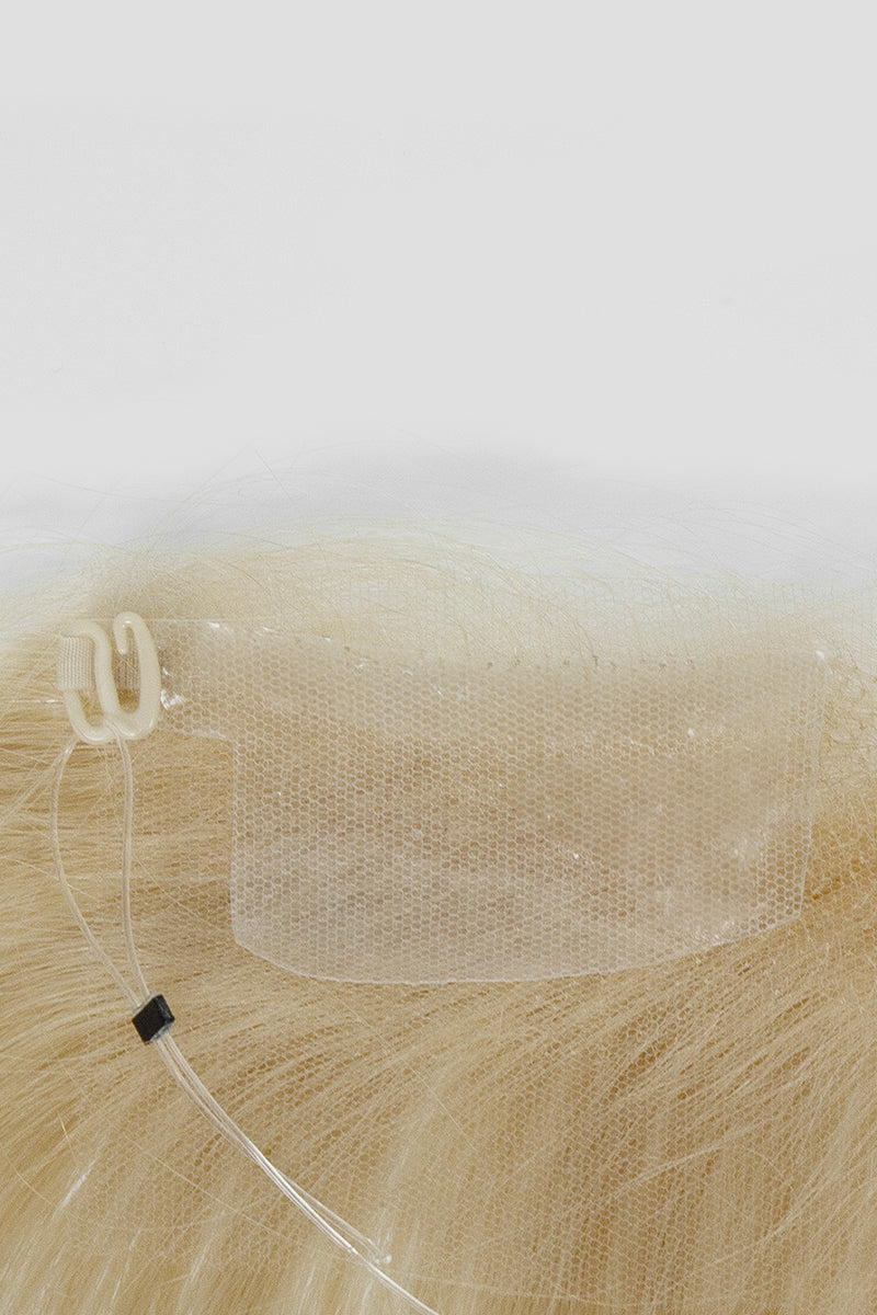 Seully Hair Hairline Topper: Breathable Lace|Halo Wire|Natural Look Dark Blonde 