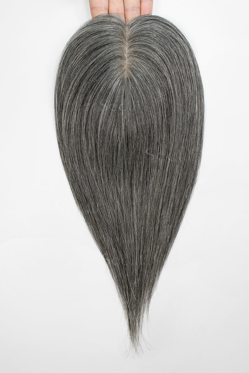 Topper de Cabello Humano Remy con Base de Seda Flavia | 