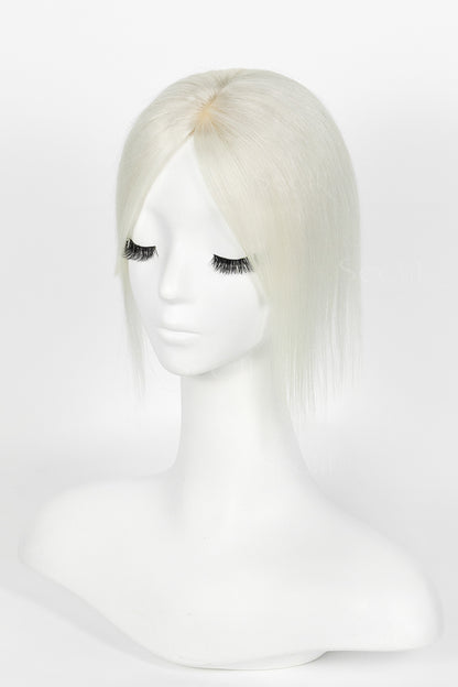 Flavia Silk Top Remy Human Hair Topper 