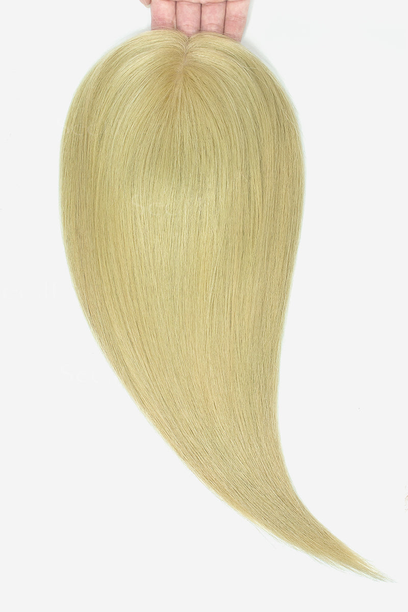 Topper de Cabello Humano Remy con Base de Seda Flavia | 
