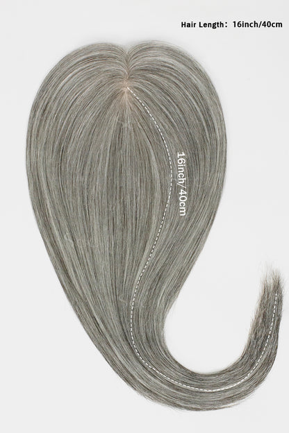 Flavia Silk Top Remy Human Hair Topper 