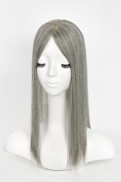 Flavia Silk Top Remy Human Hair Topper 