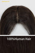 Hera Human Hair Topper Dark Brown 