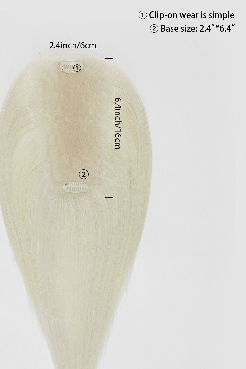 Hera Human Hair Topper 