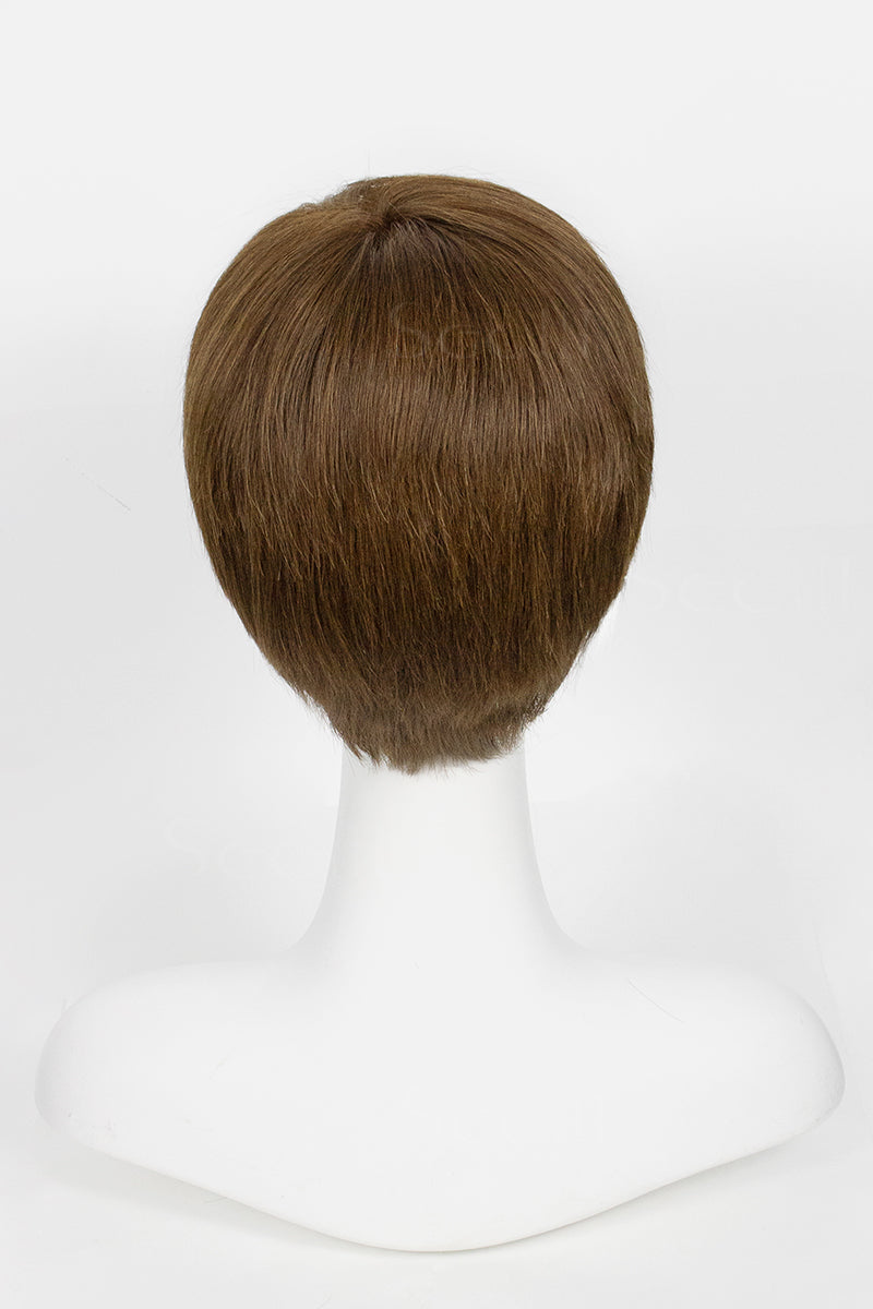 Libby Glueless Full Lace Human Hair Bob Wig on a mannequin head against a white background