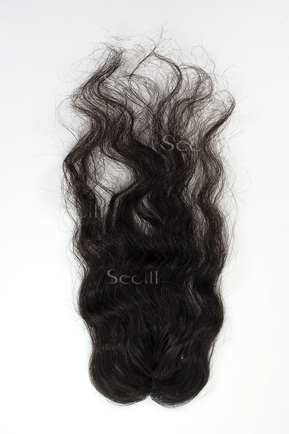 Magic Pixie -C02 Wave Curly Topper Natural Black 