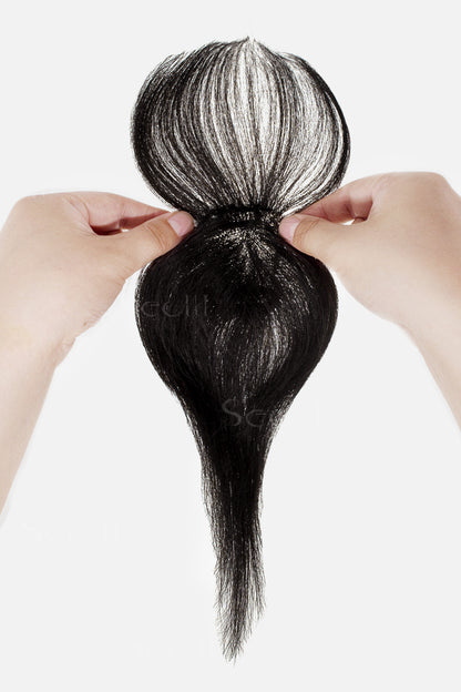 Magic Pixie Hair Topper with Bangs