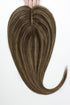 Metis Human Hair Toppers Crown Topper Medium Mousse Brown