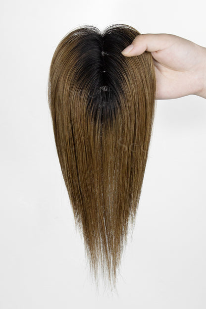 Mona Handmade Human Hair Topper