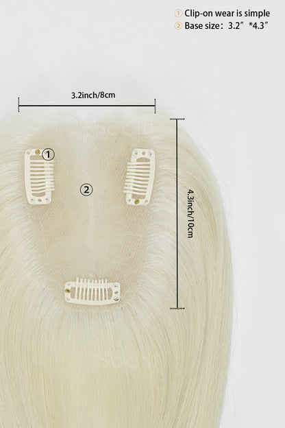 Mona Handmade Human Hair Topper 