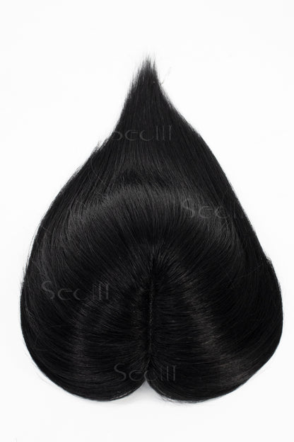 Mona Hair Topper Dark Black 