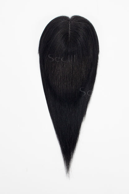 Mona Hair Topper Dark Black 