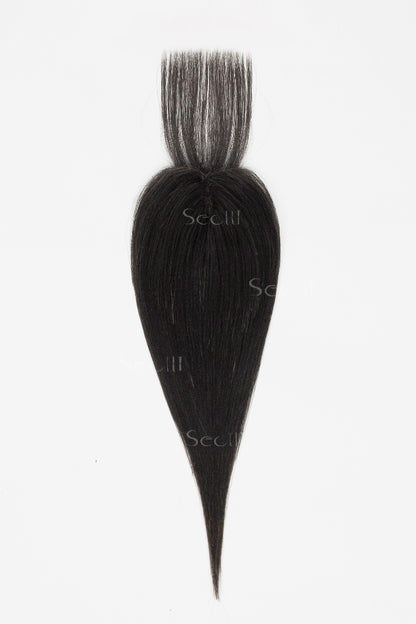 Magic Pixie Topper with Bangs Natural Black 