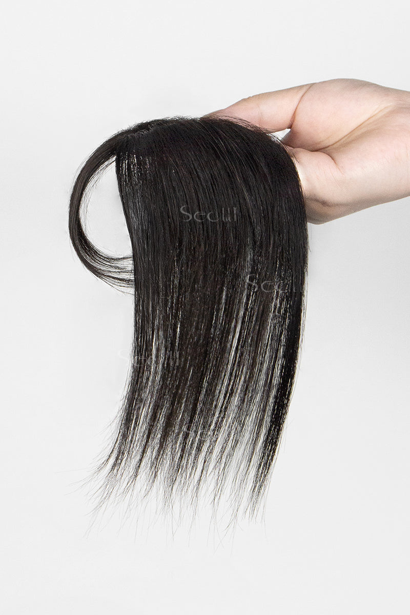 Magic Pixie Topper with Bangs Natural Black 