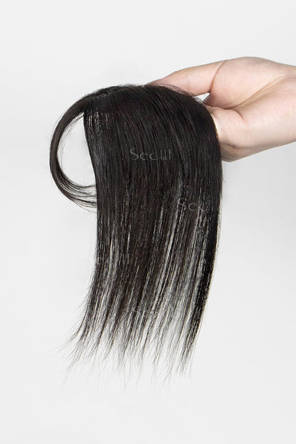 Magic Pixie Topper with Bangs Natural Black 