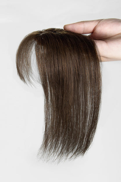 Magic Pixie Topper with Bangs Chocolate Brown 