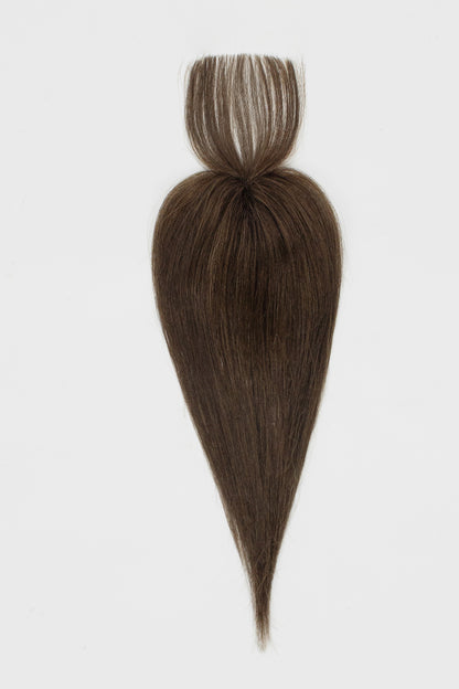 Magic Pixie Topper with Bangs Chocolate Brown 