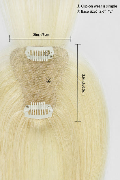 Magic Pixie Topper with Bangs Lightest Blonde 