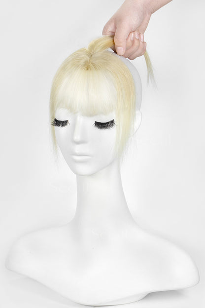 Magic Pixie Topper with Bangs Lightest Blonde 