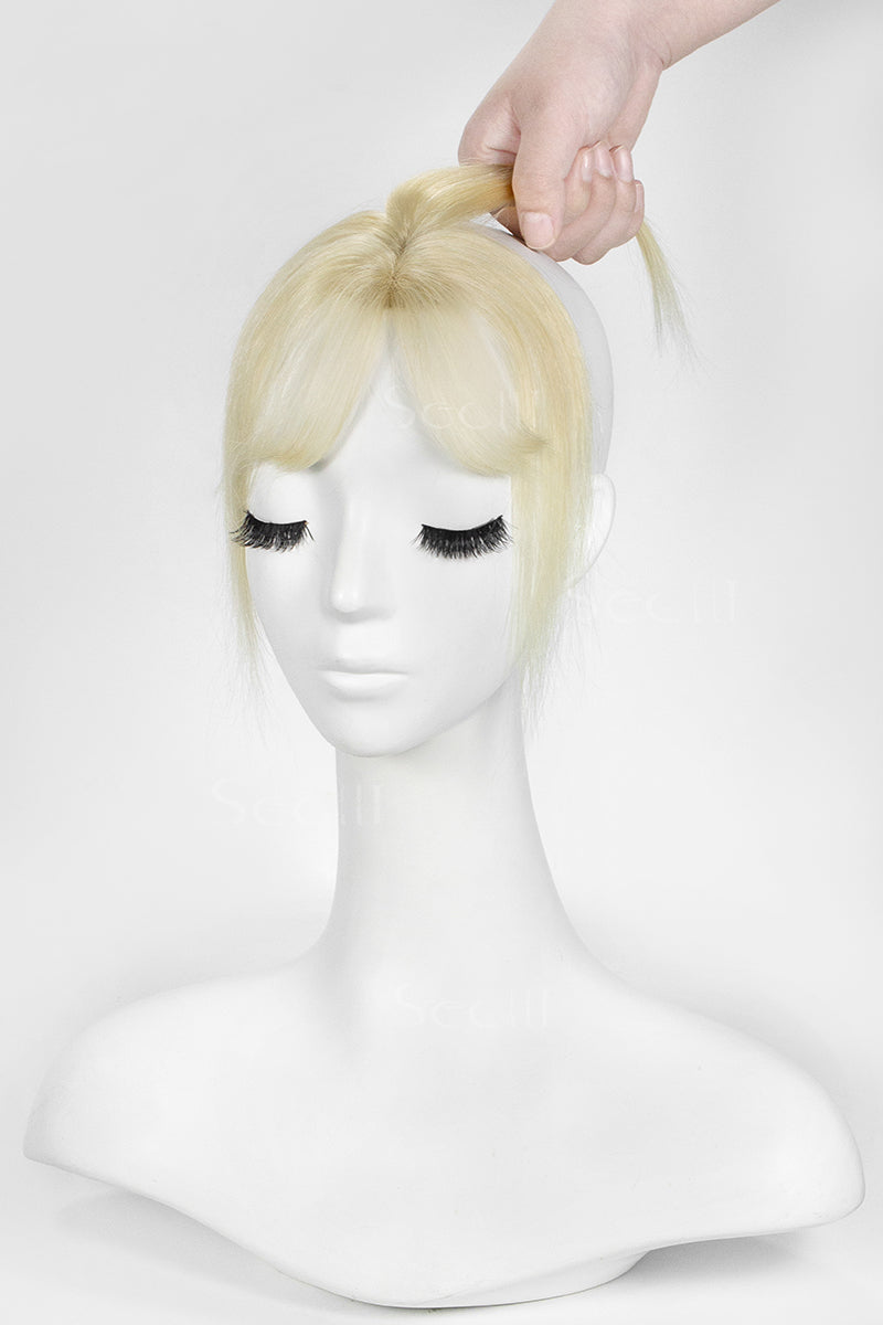 Magic Pixie Topper with Bangs Lightest Blonde 