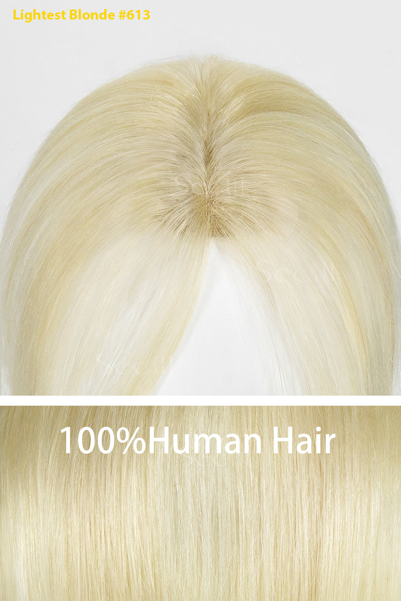 Magic Pixie Topper with Bangs Lightest Blonde 