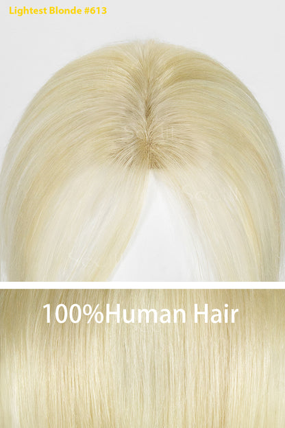 Magic Pixie Topper with Bangs Lightest Blonde 