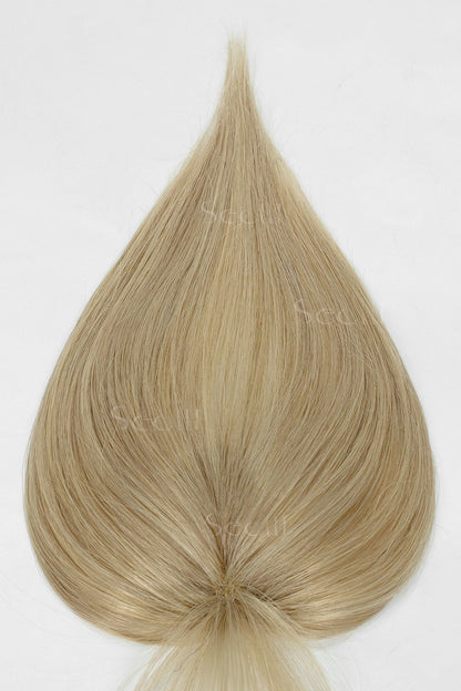 Magic Pixie Topper with Bangs Dark Blonde with Light Blonde 