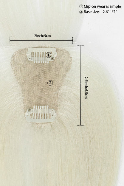 Measurement chart for Magic Pixie Topper with Bangs 