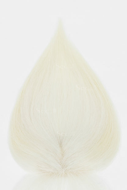 Magic Pixie Topper with Bangs White Blonde 