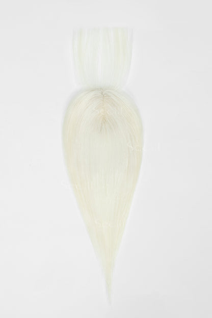 Magic Pixie Topper with Bangs White Blonde 