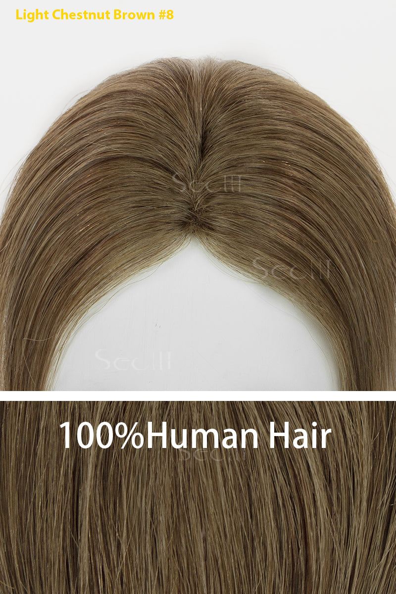 Magic Pixie Topper Light Chestnut Brown 