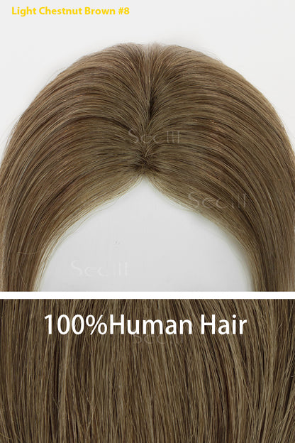 Magic Pixie Topper Light Chestnut Brown 